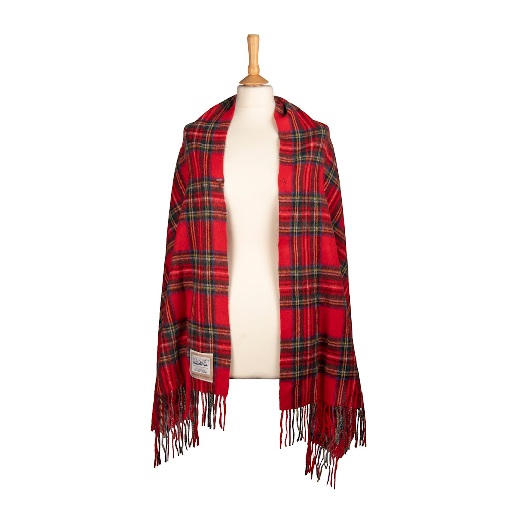 Royal Stewart Tartan Wool Stole 