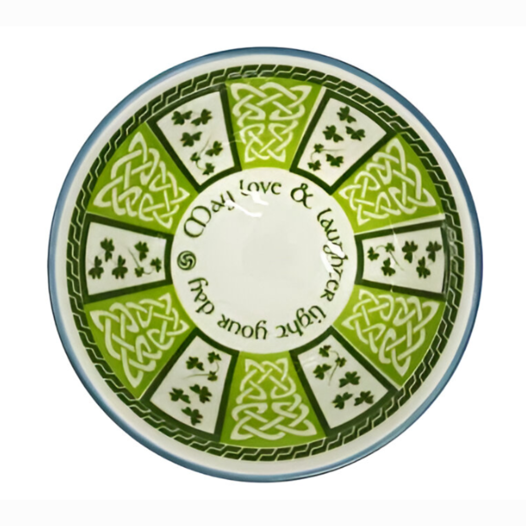 Ceramic Irish Blessings Bowl 