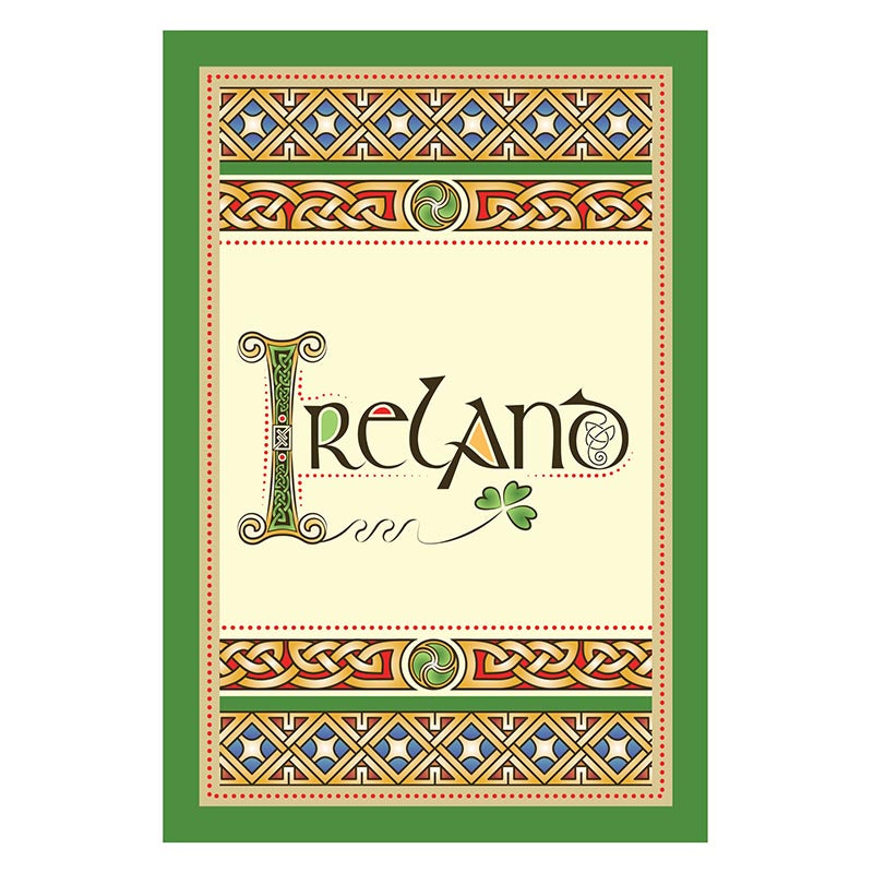 Blessing & Shamrock Set of 2 Tea Towels