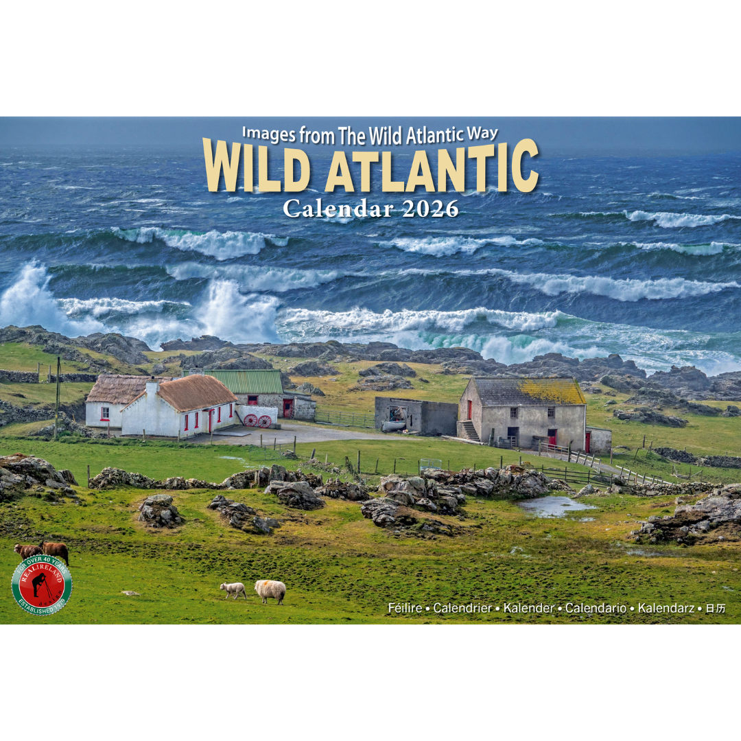 A4 Wild Atlantic Way Wall Calendar 2026