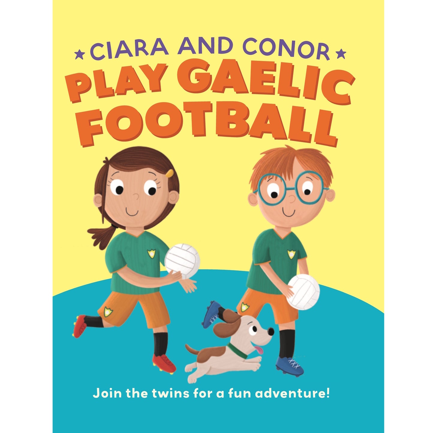 Ciara And Conor Play Gaelic Football