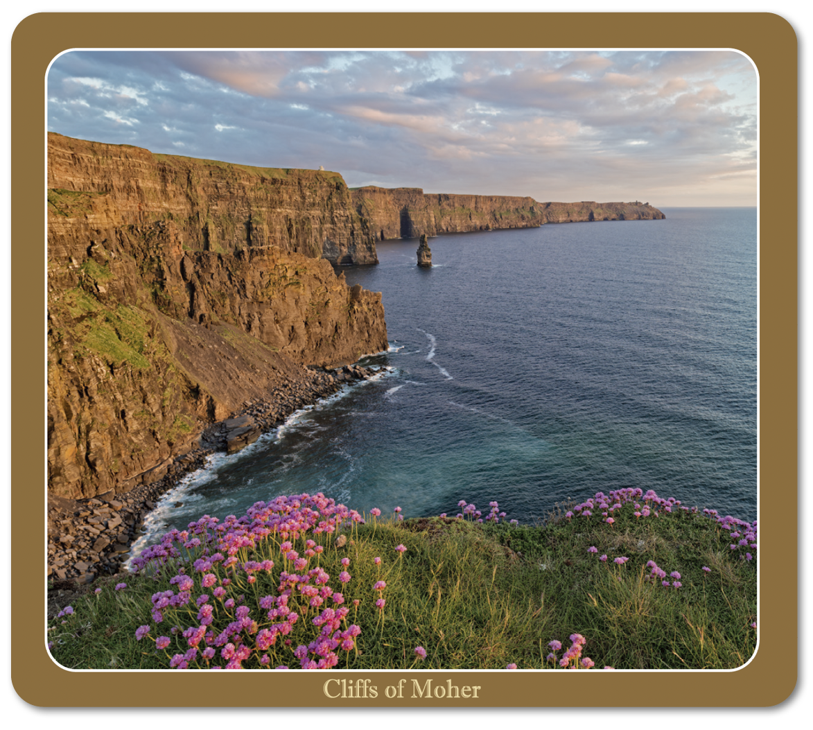 Cliffs of Moher Image Table Coasters
