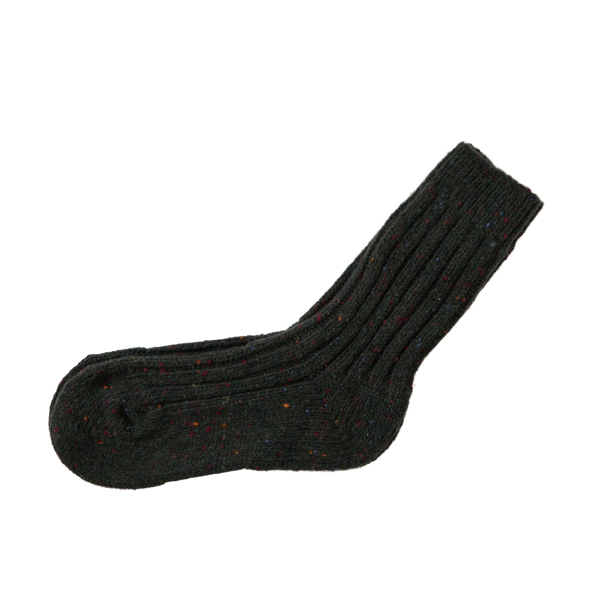 Flecked Green Acre Socks