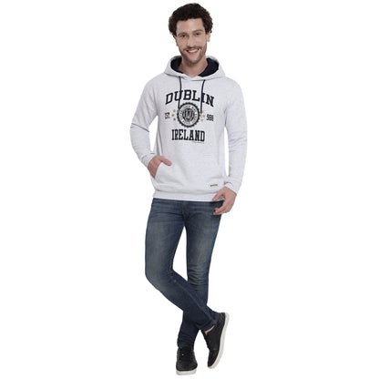 Dublin Stamp Stars Ash Grey Unisex Hoodie