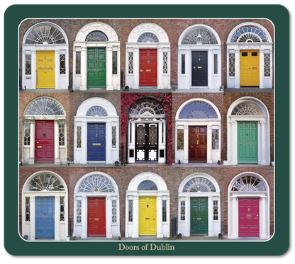 Doors of Dublin Image Table Coasters