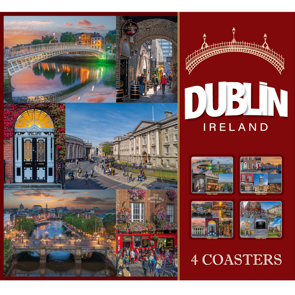 Dublin City Image Table Coasters