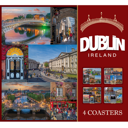 Dublin City Image Table Coasters