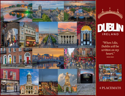 Dublin City Image Table Placemats