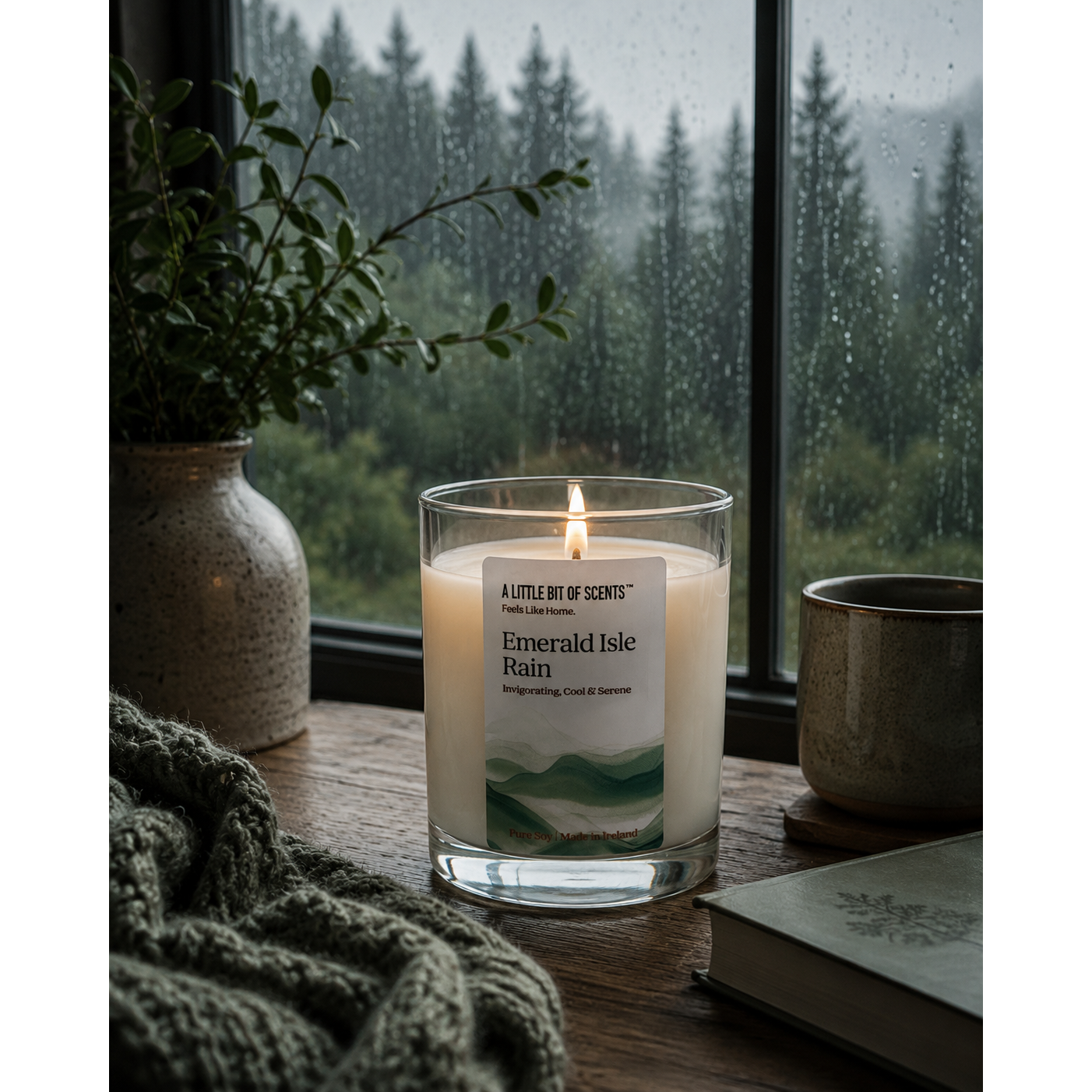 Emerald Isle Rain Candle