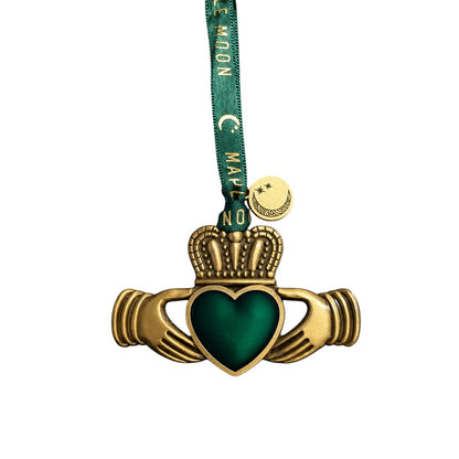 Claddagh Gold Hanging Christmas Decoration