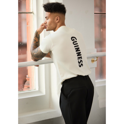 Unisex Guinness Smiling Pint T-Shirt White
