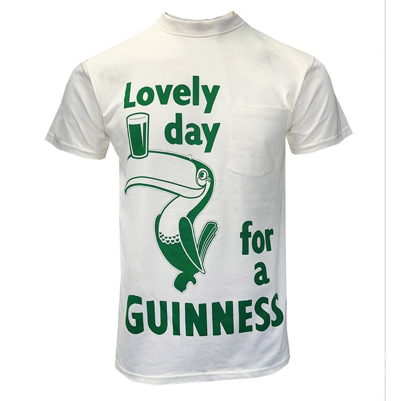 Mens Lovely Day for a Guinness T-Shirt Cream