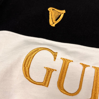 Guinness Black & White Six Nations Long Sleeve Rugby Top