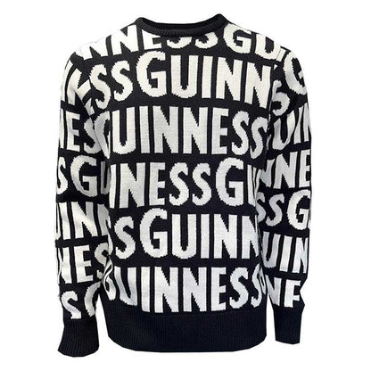 Unisex Guinness Chunky Word Sweater
