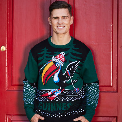 Unisex Forest Ski Toucan Sweater