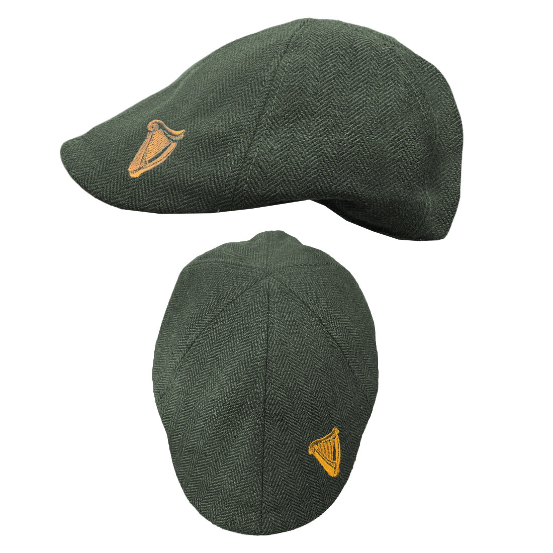 Guinness Green Harp Structured Flat Cap – Carrolls Irish Gifts