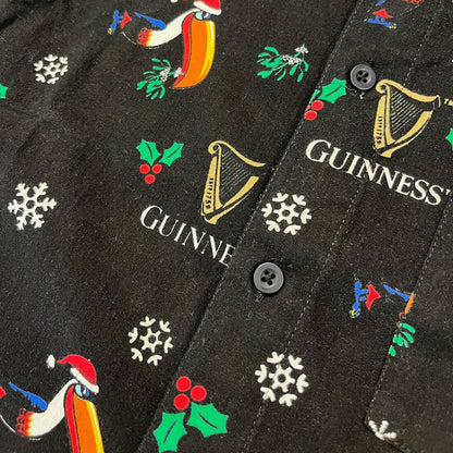 Guinness Flying Toucan Black Christmas Shirt