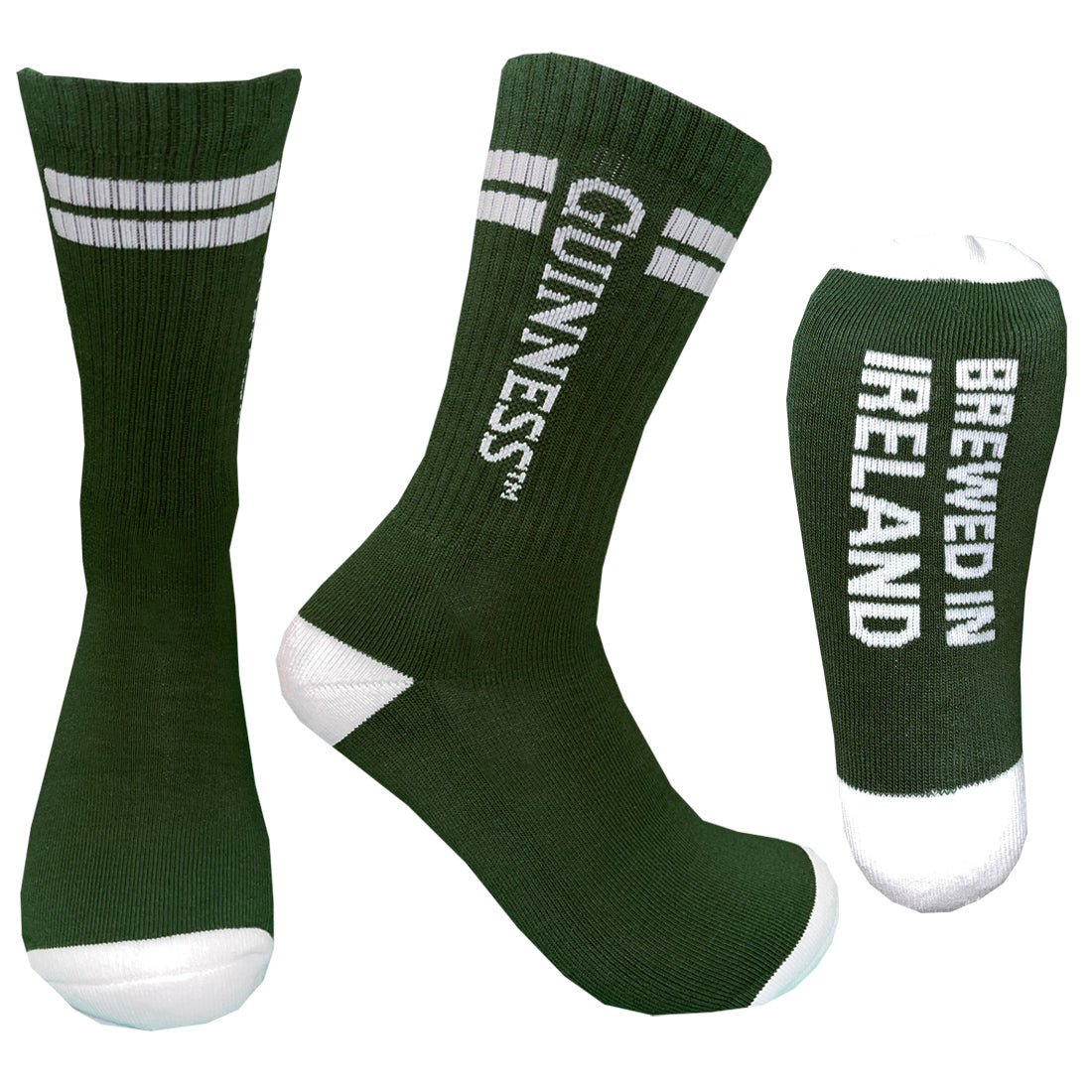 Guinness Brewed in Ireland Crew Socks
