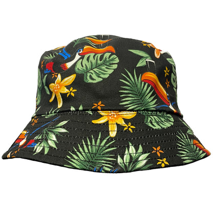 Guinness Toucan Hawaiian Print Bucket Hat
