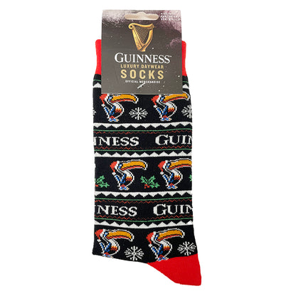 Lovely Day for a Guinness Christmas Socks