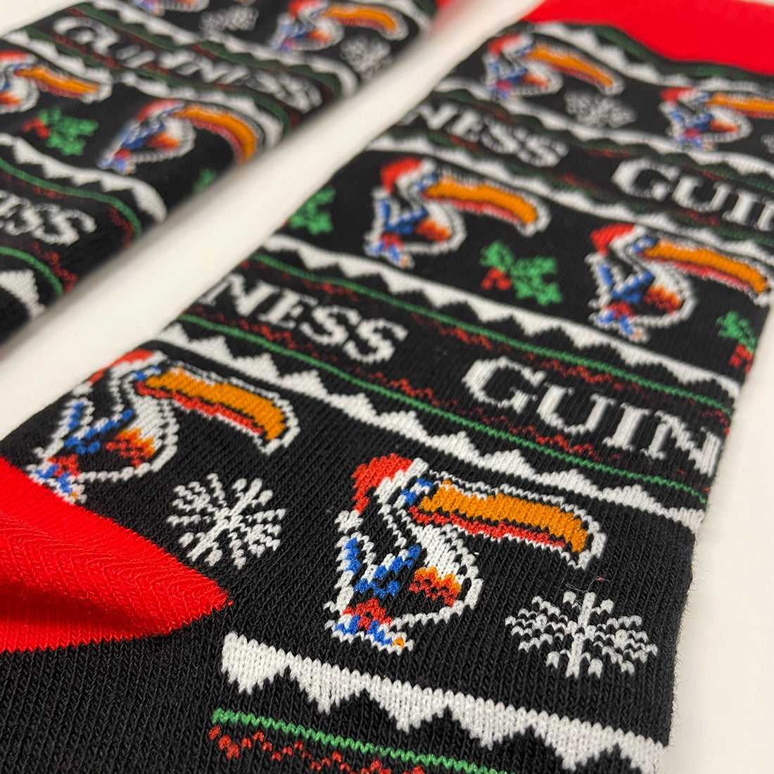 Lovely Day for a Guinness Christmas Socks 