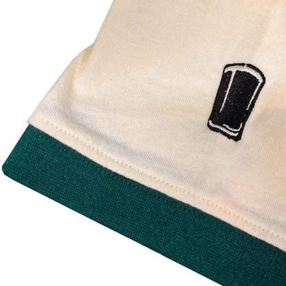 Guinness Cream & Green Time Clock T-Shirt