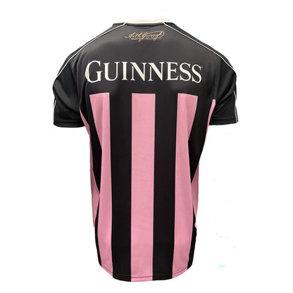 Guinness Pink & Black Striped Performance Top