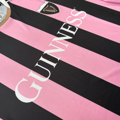 Guinness Pink & Black Striped Performance Top
