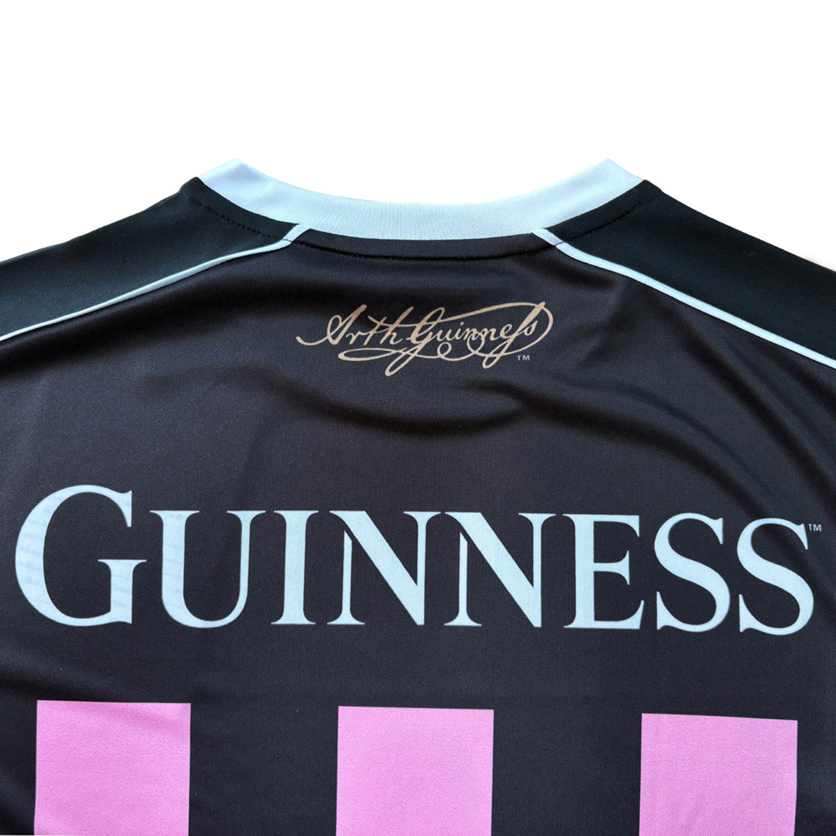 Guinness Pink & Black Striped Performance Top