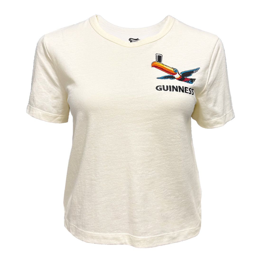 Guinness Cream Toucan Lovely Day Cropped T-Shirt