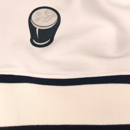Guinness Cream & Black Smiley Pint 1/4 Zip Top