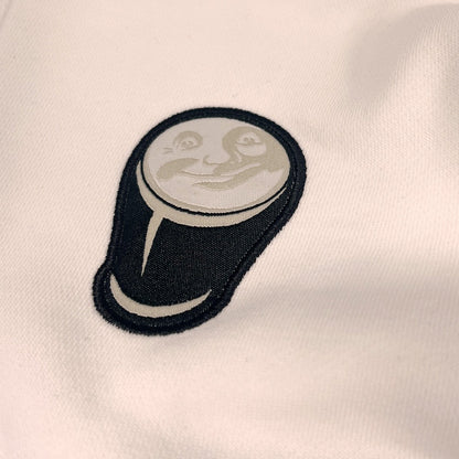 Guinness Cream & Black Smiley Pint 1/4 Zip Top