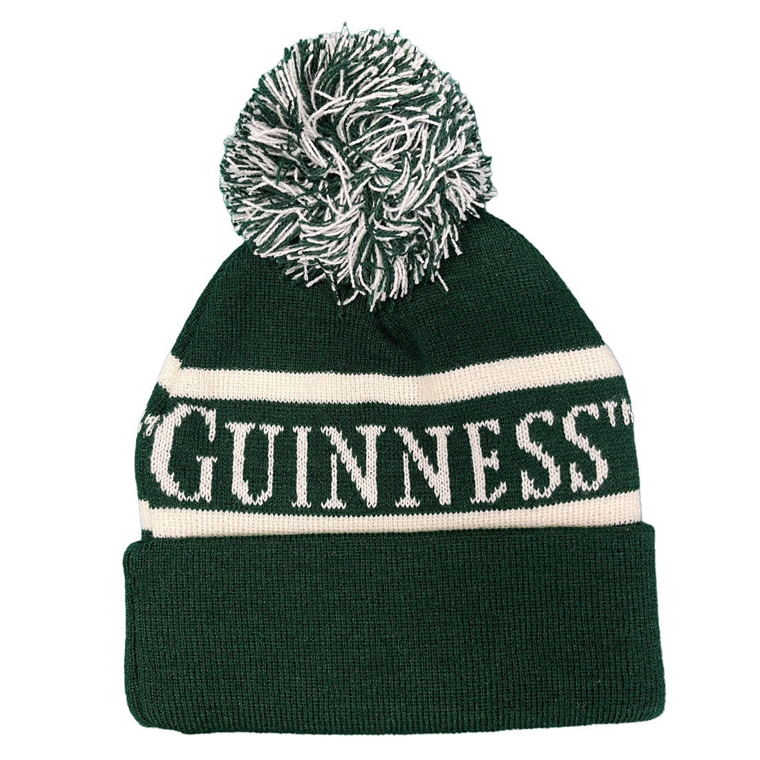 Guinness Harp Forest Green Knit Hat