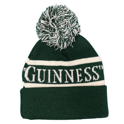 Guinness Harp Forest Green Knit Hat