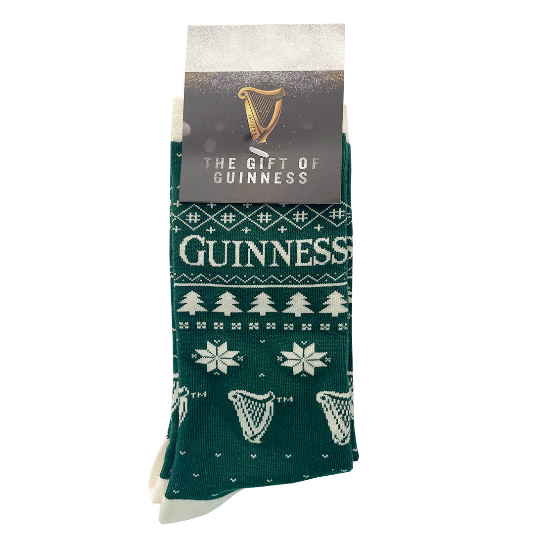 Guinness Cream Festive Christmas Socks