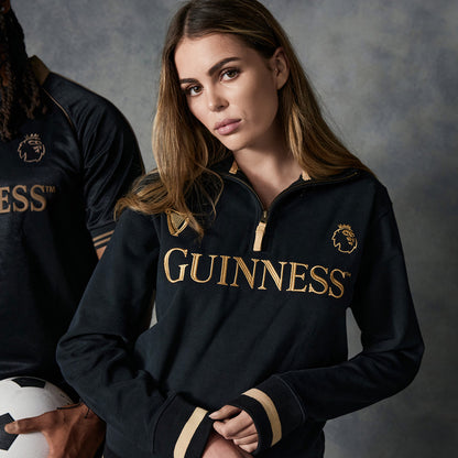 Guinness Black and Gold Premier League 1/4 Zip Top