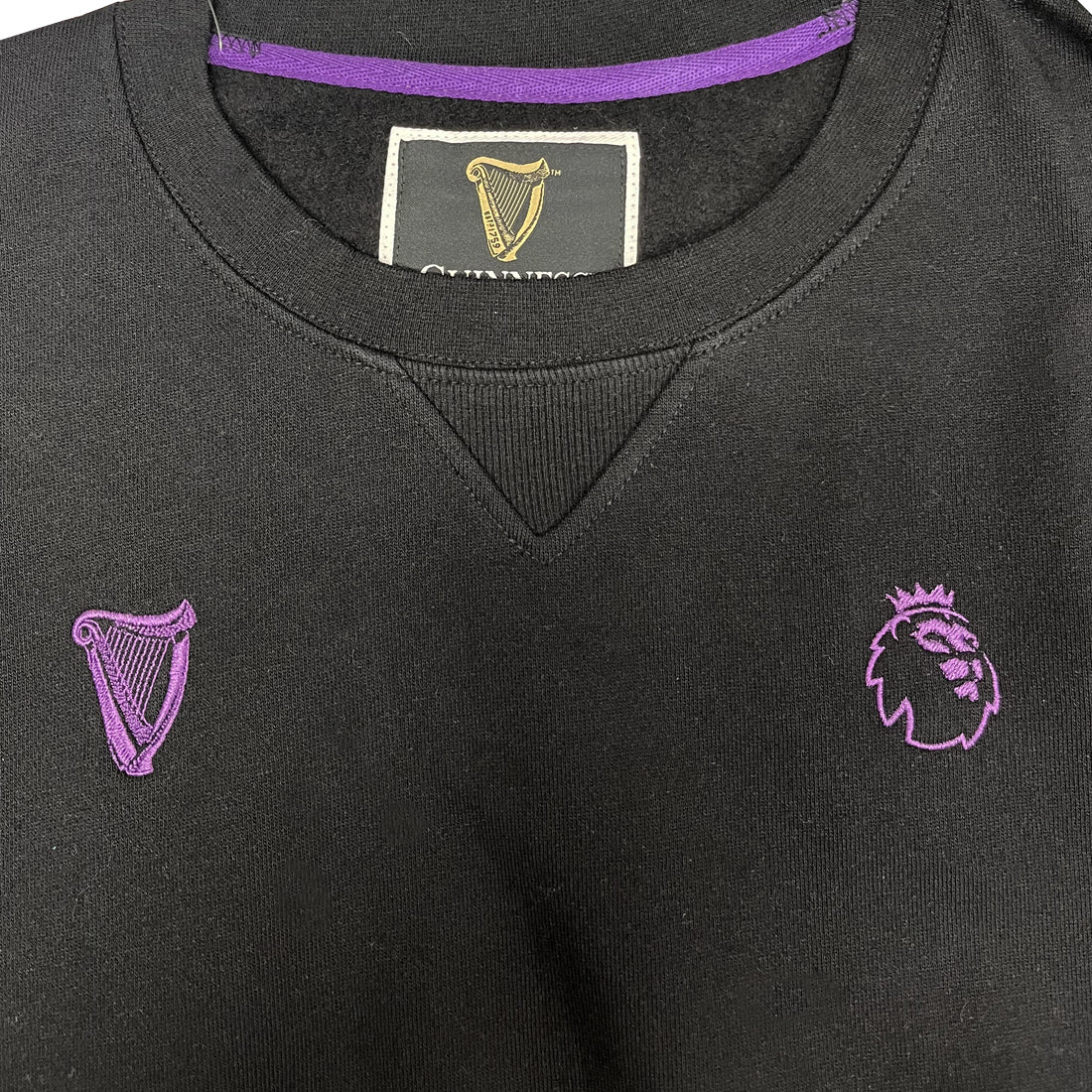 Guinness Black and Purple Premier League Sweatshirt