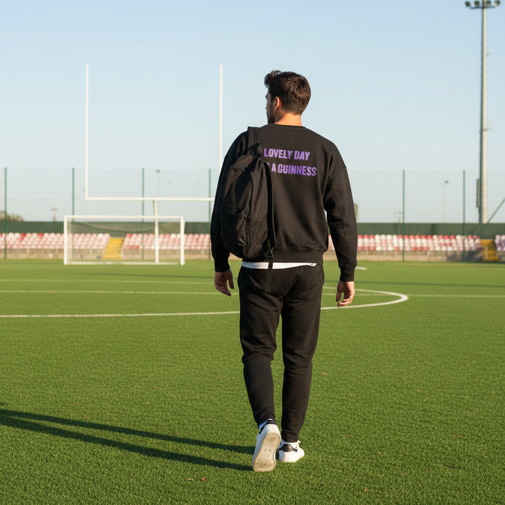 Guinness Black and Purple Premier League Sweatshirt