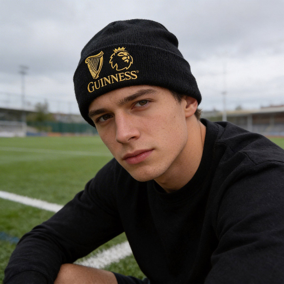 Guinness Black Premier League Beanie 
