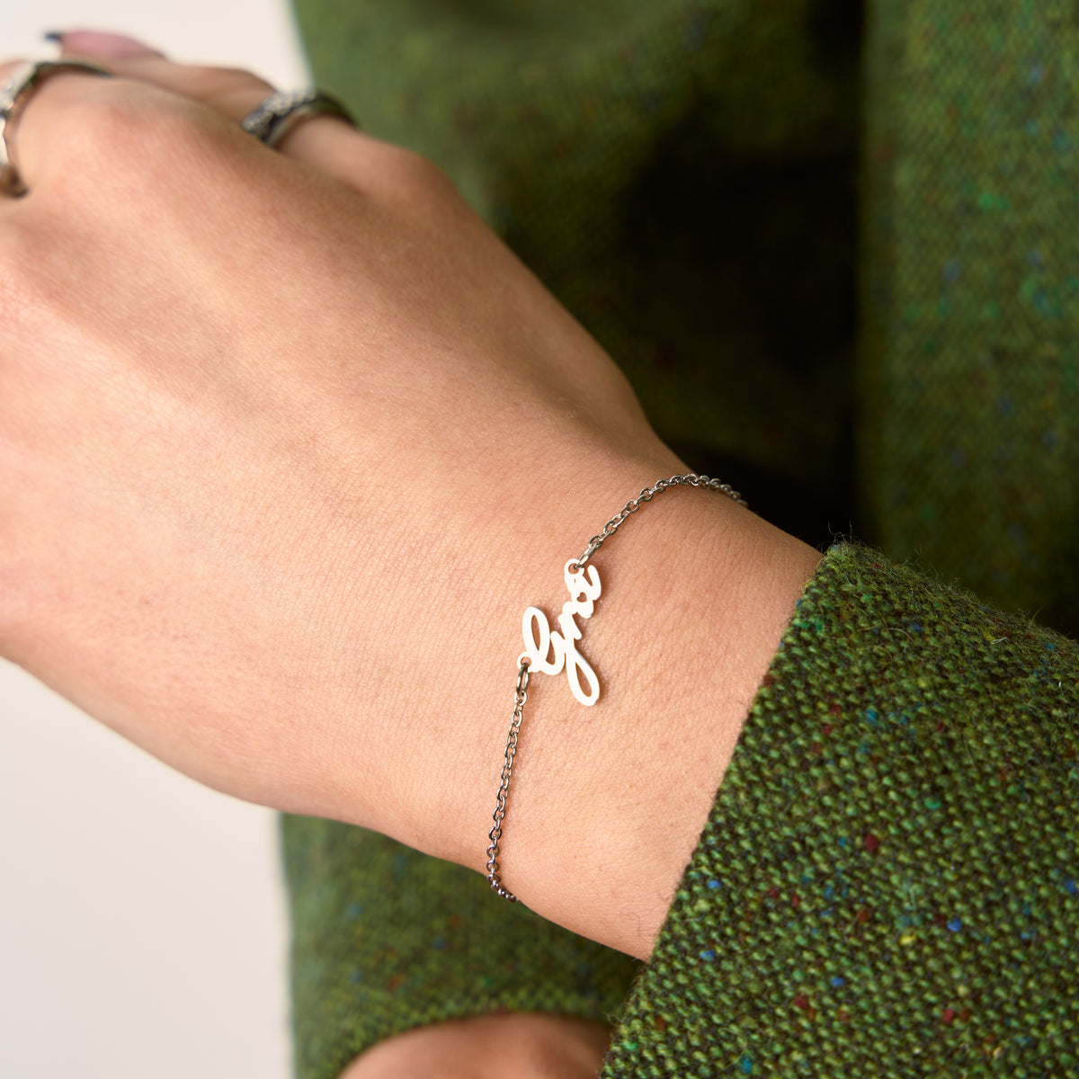 Grá Silver Bracelet