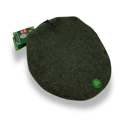 Kids Everyman Tweed Cap Green