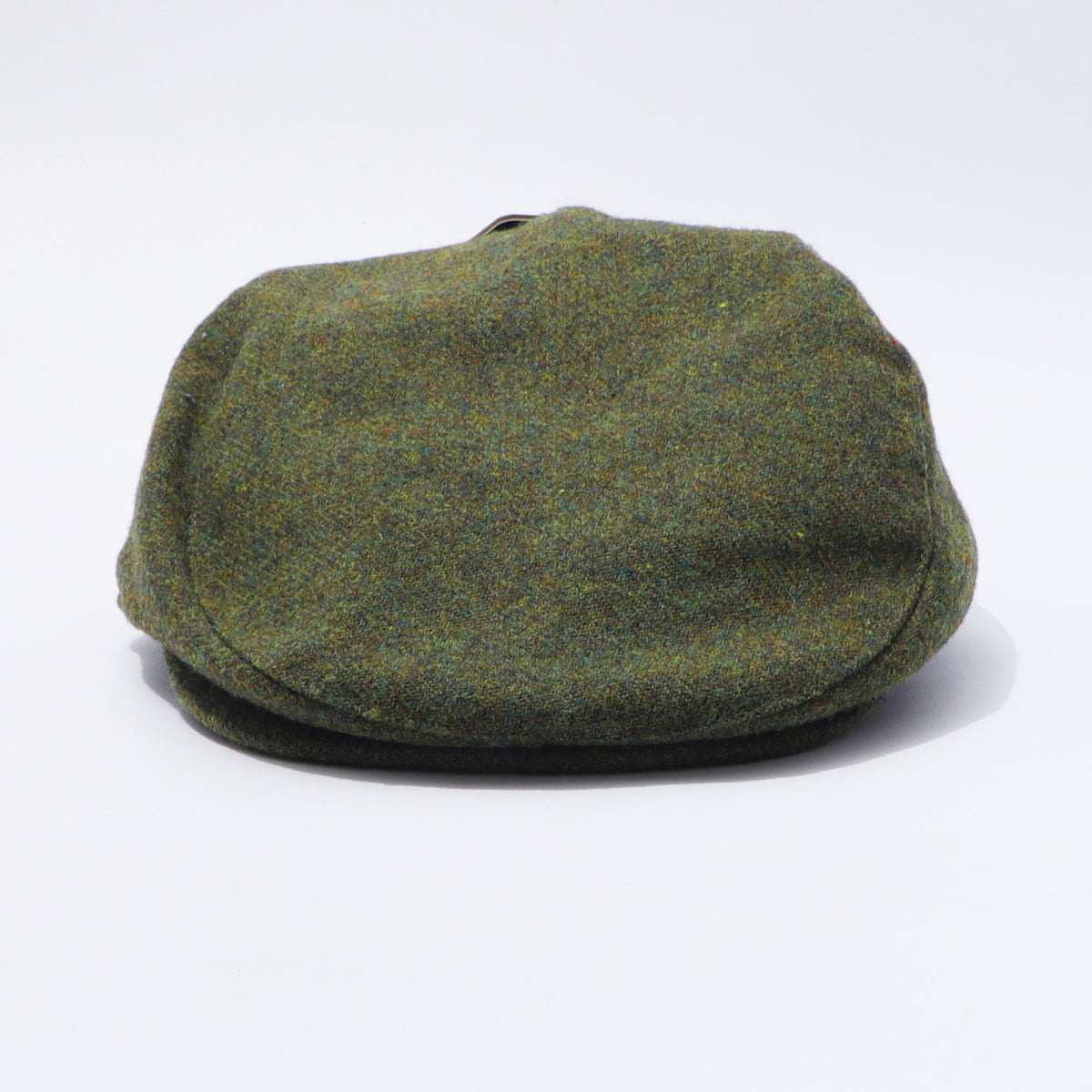 Traditional Moss Green Tweed Cap