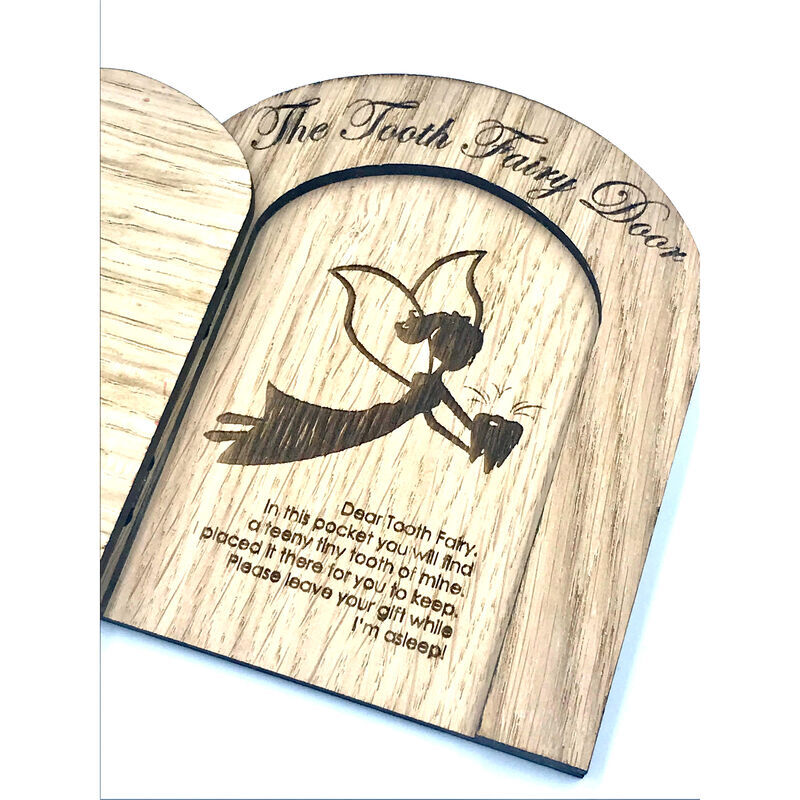 The Irish Folklore Collection Wooden Tooth Fairy Door 