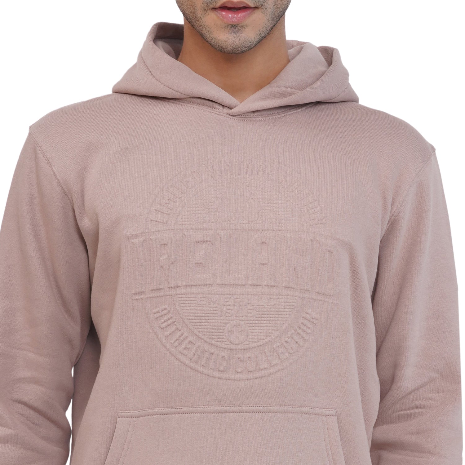 Unisex Ireland Limited Vintage Embossed Mushroom Hoodie 