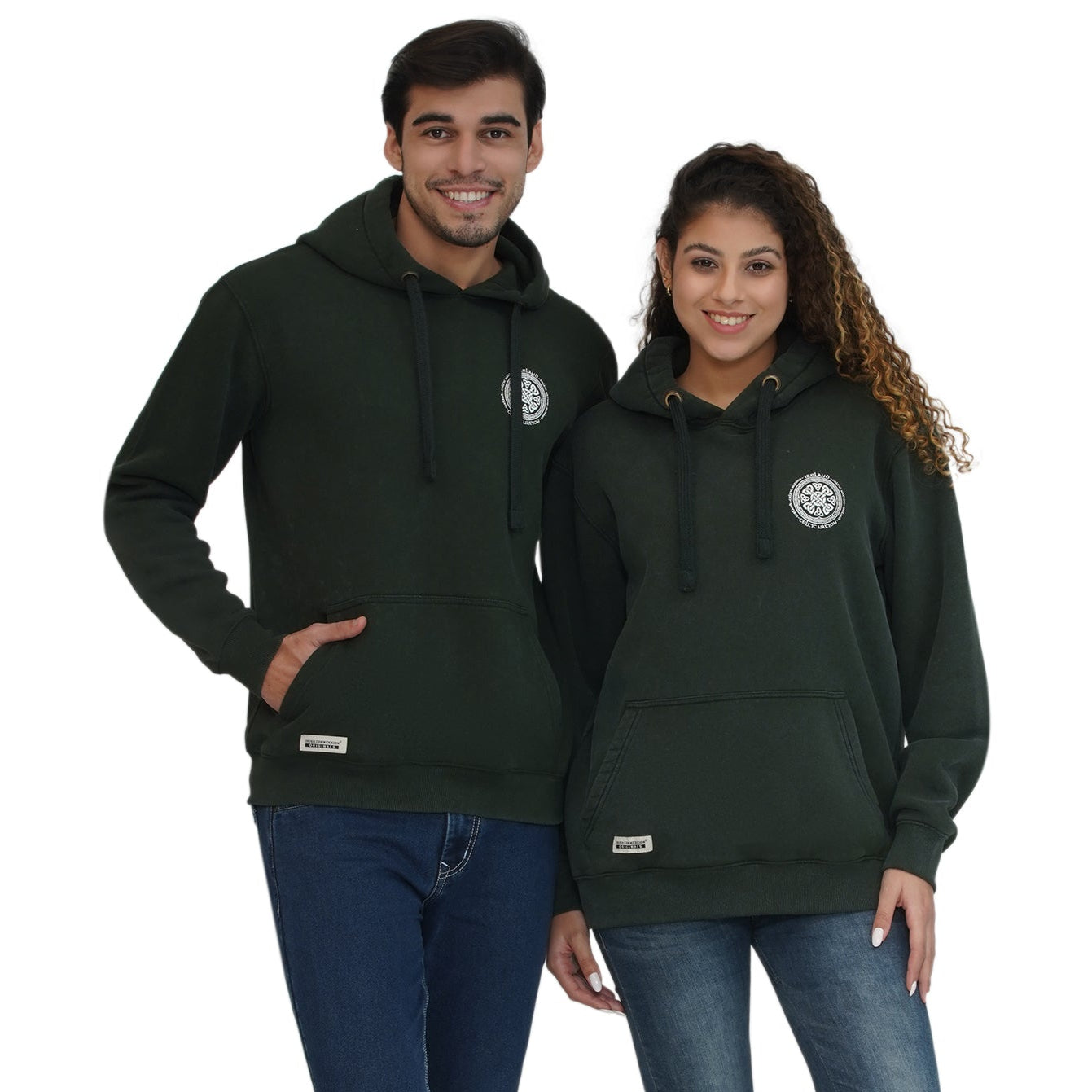 Unisex Ireland Celtic Nation Green Hoodie
