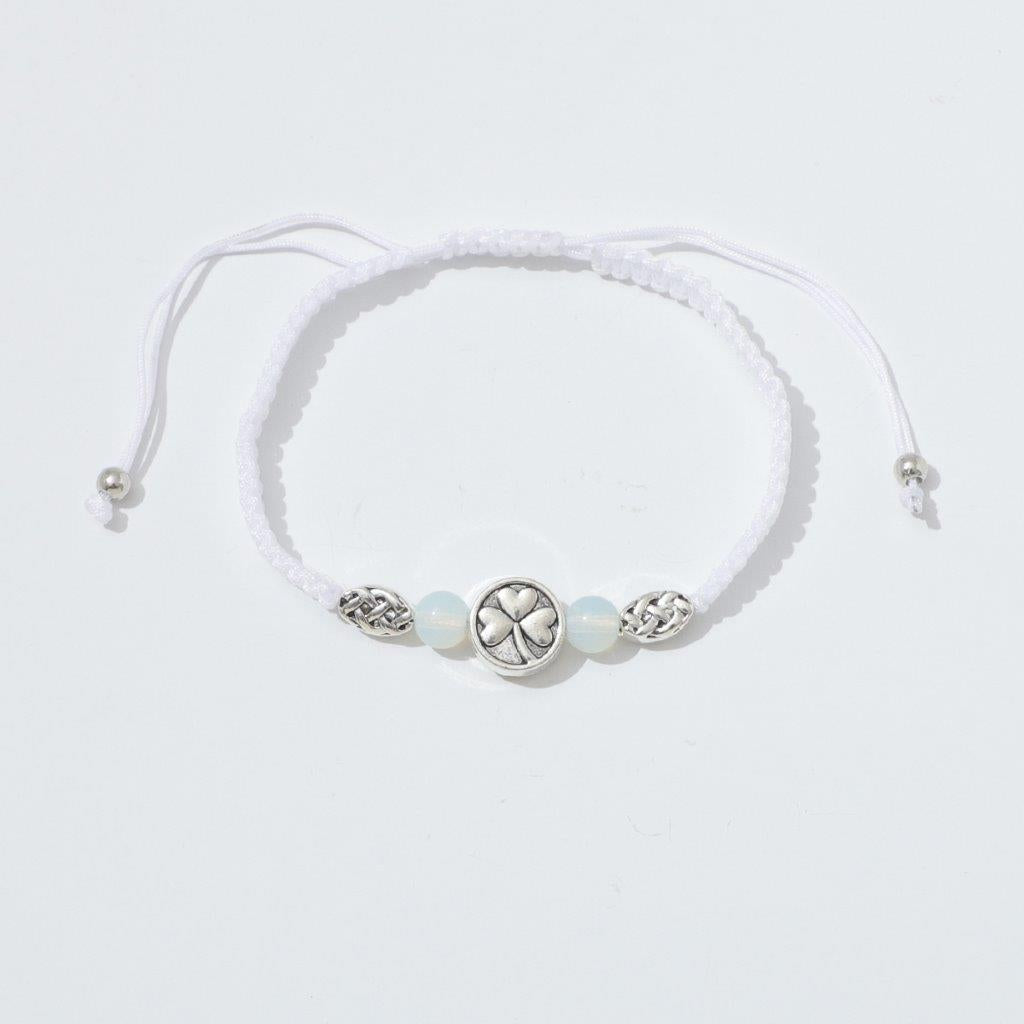Shamrock Semi Precious Quartz Bracelet