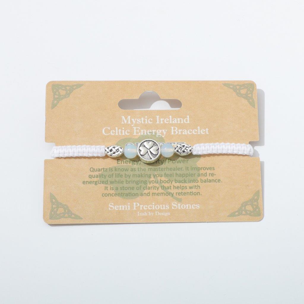 Shamrock Semi Precious Quartz Bracelet 