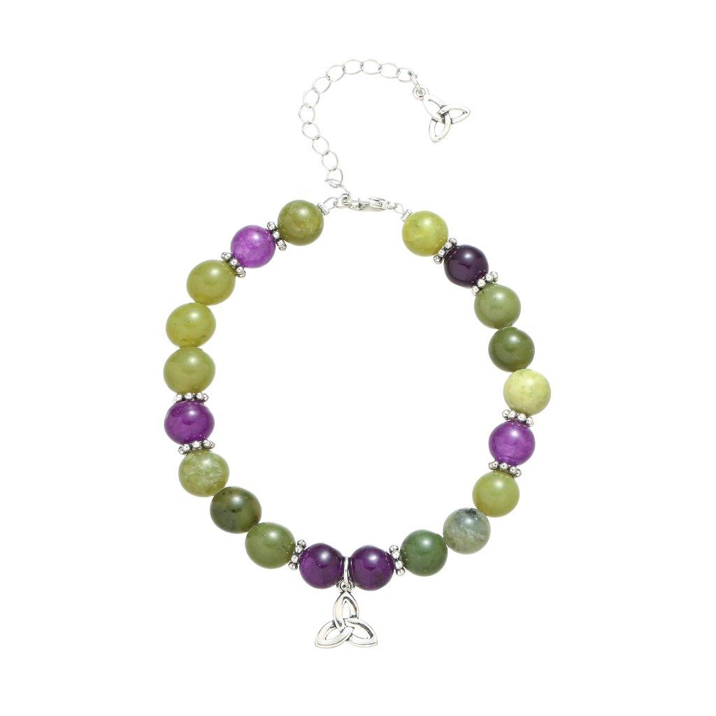 Green Marble Trinity Bracelet