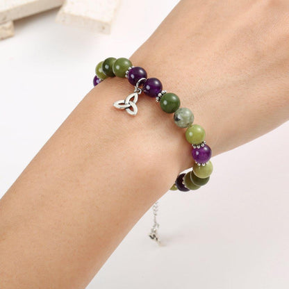 Green Marble Trinity Bracelet