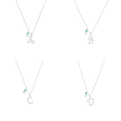 Grá Collection Silver Plated Initial Necklace